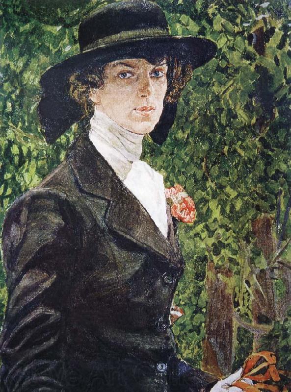 Alexander Yakovlevich GOLOVIN Portrait Norge oil painting art